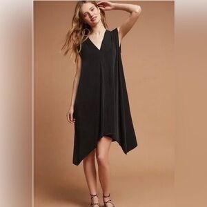 Anthropologie Eri + Ali Midi Dress size M in Slate Gray